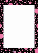 Image result for Pink Polka Dot Border Clip Art
