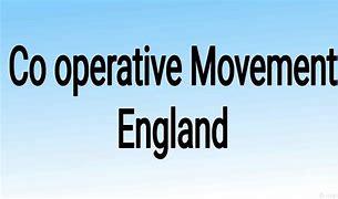 Image result for Co-operative Movement