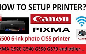 Image result for Canon Printer G500 Series