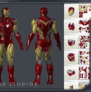 Image result for Iron Man Mark 42 Pepakura
