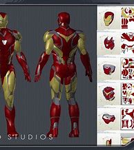 Image result for Iron Man Suit Mark 85 for Kids