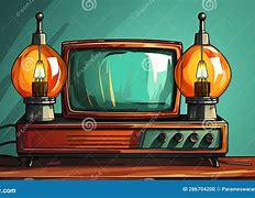 Image result for Black and White Analogue Television