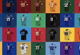 Image result for All 32 NFL Jerseys