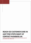 Image result for The O2 Contact Number