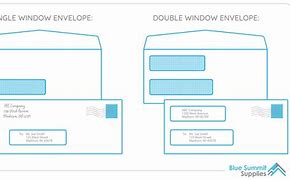 Image result for 10 Window Envelope Sizes
