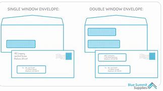 Image result for Image of Backside of a Number 10 Envelope