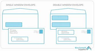 Image result for 10 Window Envelope Sizes