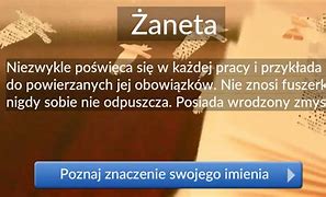 Image result for co_to_za_Żaneta_glanc