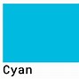 Image result for Cyan and Yellow Paint