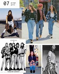 Image result for 90s Decade Fashion