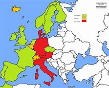 Image result for Clean Map of Europe