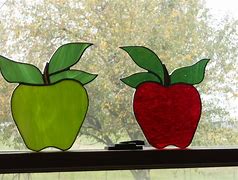 Image result for Stained Glass Apple Craft