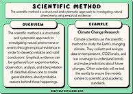 Image result for Scientific Method Experiments Examples