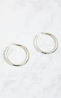 Image result for Chunky Sterling Silver Hoop Earrings