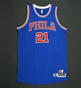 Image result for Joel Embiid Jersey