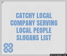 Image result for Local People Slogan