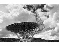 Image result for Green Bank Telescope Black and White Image