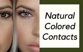 Image result for Natural Contact Lenses