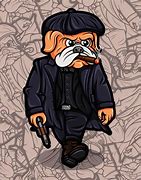 Image result for Gangster Dog Cartoon Sketch
