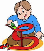 Image result for Clip Art of Boy Playing Toys