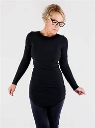 Image result for Long Black Tunic Tops to Wear with Leggings