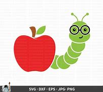 Image result for Bookworm Svgworm Apple SVG