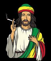 Image result for Jesus Smoking a Joint