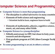 Image result for Computer Science and Programming