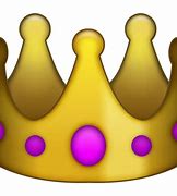 Image result for Queen's Crown Emoji