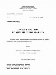 Image result for Motion to Quash NC