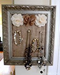 Image result for DIY Picture Frame Jewelry Holder