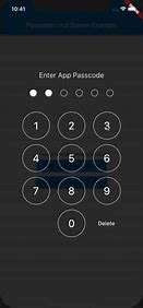Image result for Phone Pascode Screen Sample