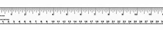 Image result for Metric Ruler Cm