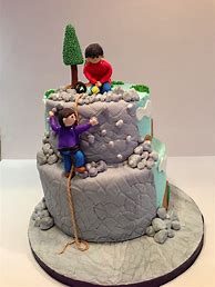 Image result for Rock Climbing Birthday Cake