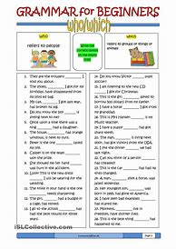 Image result for English Exercises for Beginners