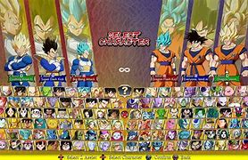 Image result for Dragon Ball Z Fighters Characters
