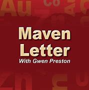 Image result for Maven Letter