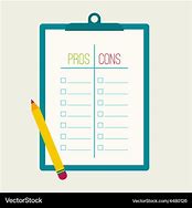 Image result for Pros and Cons List Creative