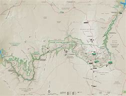 Image result for Grand Canyon Physical Map