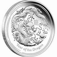 Image result for 2012 Year of the Dragon Silver Coin
