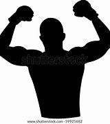 Image result for Boxing Champ Silhouette