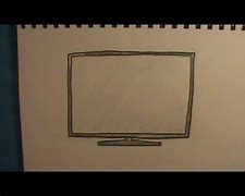 Image result for How to Draw a Flat Screen TV