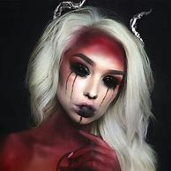 Image result for Scary Halloween Makeup Costume