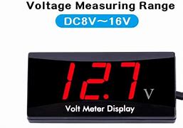 Image result for 12 Volt Voltmeter Gauge