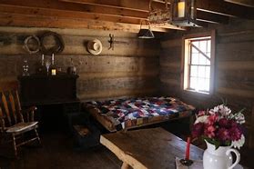Image result for Small Hunting Cabin Inside