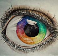 Image result for Colorful Eye Drawing