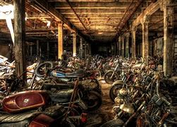 Image result for Abandoned Motorcycle Shop