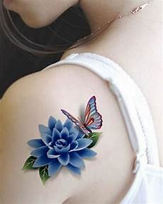 tatuaggio fiore di loto e farfalla disegno colorato di un fiore con farfalla idea tatuaggio fiore di loto e farfalla disegno colorato di un fiore con farfalla idea