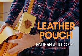 Image result for Soft Leather Pouch Patterns