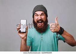 Image result for Black Man Holding Phone